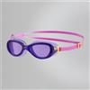 Speedo Junior Futura Classic Swimming Goggles | Anti-Fog | Anti-Leak, Purple/Pink, One Size