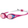 ARENA Spider Junior Mirror Occhialini Nuoto Anti-Appannamento Bambini, Occhialini Piscina con Lenti Specchiate, Protezione UV, Ponte Nasale Autoregolante, Guarnizioni in Silicone Ipoallergenico