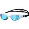 ARENA The One Mirror Occhialini Nuoto Unisex Adulto, Occhialini Piscina con Ampie Lenti Specchiate, Trattamento Anti-Appannamento, Protezione UV, Ponte Nasale Autoregolante, Guarnizioni Orbit-Proof