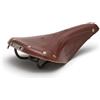 Brooks England Brooks B17 Sella con Carrello (Acciaio Nero), Marrone Antico
