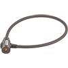 Prophete - Cavo antifurto con Supporto, Nero, 12 mm