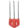 SEAC Killer, Fiocina a 3 Punte Pesanti in Acciaio ad Alta Resistenza Unisex Adulto, Rosso, Standard