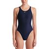 Nike PW F NESS8370, Costume da Bagno Donna, Blu (midnigh), 34