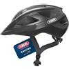 ABUS Macator Casco da ciclismo- casco sportivo per principianti - adatto anche a chi porta i capelli raccolti in una treccia - per uomo e donna