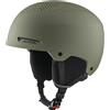 Alpina Arber - Casco da sci leggero e di alta qualità per adulti, con paraorecchie removibili, assorbimento ottimale degli urti, olive matt, S (51-55)