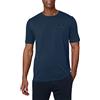 Under Armour Uomo Maglietta Larga con Logo sul Petto Sinistro, Titanium/Clay Green