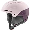 uvex stance, casco da sci Unisex adulto, powder-plum matt, 51-55 cm