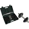Schildkröt Fitness Set di Manubri Corti, 10,0 kg in Astuccio di Plastica ABS, 960212