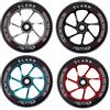 Slamm Scooters Slamm Astro - Ruote da skateboard, Unisex adulti, Rosso (rete), 110 mm