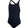 Speedo Bambina Costume da Bagno Eco Endurance+ Medalist | Resistenza al Cloro | Tessuto Riciclato | vestibilità Comoda | Lezioni di Nuoto | Nuoto e Vacanze True Navy 7-8