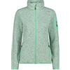 CMP Giacca In Knit-tech da Donna, Mint Apple Strawberry, 40
