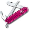 Victorinox, My First Victorinox, Coltellino Svizzero, Originale, Multiuso, Campeggio, 9 Funzioni, Lama, grande with rounded tip, Apriscatole