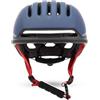 smartGyro Smart Casco, Casco intelligente con Luce di Frenata Automatica, Taglia M, EPS+PC, Batteria, Visiera Frontale, LED Anteriori e Posteriori, Colore Nero