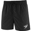 Speedo Bambino Watershort 13 | Short da nuoto | Pantaloncini da bagno | Asciugatura rapida | Vestibilità comoda | Resistenza al cloro Black S