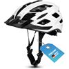 Fischer Casco da bicicletta urbano per adulti, LANO bianco, L/XL 58-61