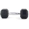 Athlyt Manubrio esagonale gommato, 5 kg - Manubrio per allenamento e home gym