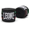 LEONE 1947 ON Black, Bendaggi Unisex - Adulto, Italian Flag, 3,5 m