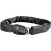 Hiplok SPIN, Lucchetto a catena, Unisex, ALL BLACK, Circonferenza di chiusura 75cm