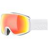 Uvex victorious S FM - maschera da sci per adulti - categoria di filtro 3 - privo di appannamenti - white dl/orang-clea - one size