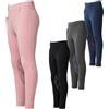 PFIFF 103133 Emilia - Leggings da Equitazione per Bambini a 3/4, in Silicone, con Passanti per Cintura