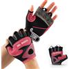 LEONE 1947, Guanti Palestra, Unisex - Adulto, Rosa, M, AB712