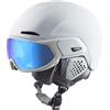 ALPINA ORO QV MIPS - Casco da sci regolabile individualmente, con fodera removibile, particolarmente assorbente agli urti, ideale per adulti - white matt (water-pink) - 51-55 cm