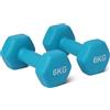 Amazon Basics Neoprene Dumbbell Weights Set, Pair of 6 kg