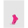 UYN Donna Runner's One Short Calzini, pink fluo-white, 41|42