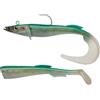 Berkley PowerBait Power Sandeel; esca realistica in plastica morbida per la pesca in acqua salata;esca da nuoto profumata per spigole, merluzzi, pollock, halibut 15 cm, blu metallizzato