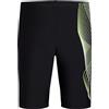 Energetics Norm Jammer Costume a Pantaloncino Black/Green Lime 128