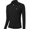 Löffler Loeffler Maglia 1/2 Zip Transtex U Nero 48