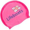 Zoggs Cuffia da nuoto in silicone, per adulti, con fodera antiscivolo, resistente al cloro, rosa (taglia unica)