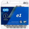 KMC Unisex da E1 Ept Catena, Grigio, 1/5,1 cm x 3/81,3 cm