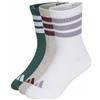 adidas Kids Calzettoni 3-Stripes imbottiti confezione da 3 paia bambini e bambine