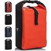 Büchel Borsa da Bicicletta Unisex in Tarpaulin, Colore Rosso, Taglia Unica EU