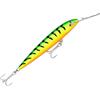 Rapala - Esca da Pesca Artificiale Spinning CountDown Magnum - Esca Finta di Simulazione per Mare in Legno Abachi Resistente - Profondità di Nuoto 5.4-6.3m - 18cm/70g - Firetiger