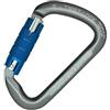 Kong. Large Multiuse Twist Lock a 2 Movimenti. Moschettone in Alluminio. Apertura Rapida. Chiusura Automatica. Sistema Keylock. Certificato CE EN 12275 UIAA. Made in Italy. Peso 78g