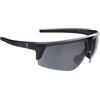 BBB Occhiali da ciclismo sportivi durevoli occhiali da sole da ciclismo uomini e donne 100% protezione UV ghiaia bici da strada e MTB Comet nero lucido fumo BSG-75