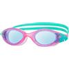 Zoggs Occhialini da Nuoto per Bambini Panorama Junior, Gioventù Unisex, Rosa/Turchese/Tinta Blu, Taglia Unica