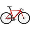 FabricBike Aero Bicicletta da Uomo, Rosso Lucido e Nero, Medio