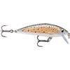 Rapala Esca con Ami Due N. 6, 0.9-1.5m di Profondità di Nuoto, 7cm Dimensioni, Trota Fario