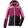 killtec Bambine e ragazze Giacca da sci KSW 196 GRLS SKI JCKT | Giacca da neve per bambini impermeabile 10.000 mm | Traspirante 3.000 g/m²/24 h | Teflon EcoElite™ | Diverse tasche
