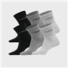 GSA Gsa Organiplus [+] 360 Extra Cushioned Quarter Socks / 6pack Calzini Uomo (Pacco da 6)
