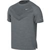 Nike Maglia da Running A Manica Corta Dri-Fit ADV Stride - Uomo, Smoke Grey/Htr/Reflective Silv, HV5203-084, L