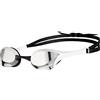 ARENA Cobra Ultra Swipe Mirror Occhialini Nuoto da Gara Unisex Adulto, Occhialini Piscina con Lenti a Specchio Curve, Anti-Appannamento, Protezione UV, 5 Ponti Nasali Intercambiabili