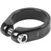 M-Wave CLAMPY, Morsetto per Sella. Unisex-Adulto, Nero, Taglia Unica