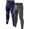 MEETWEE Pantaloni Termici Uomo, Calzamaglia Termica Biancheria Intima Traspirante Asciugatura Rapida per Ciclismo e Lo Allenamento Sci Corsa