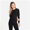Odlo Intimo termico da donna Active X-Warm I Maglia termica a maniche lunghe I Intimo termico da sci I Maglia termica a maniche lunghe con collo rotondo I Donna