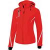 Erima 9060711 Jacket, Donna, Rosso/Bianco, 46