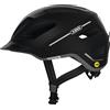 ABUS Pedelec 2.0 MIPS city - casco da bici con luce posteriore, visiera, parapioggia e protezione antiurto MIPS - per uomo e donna